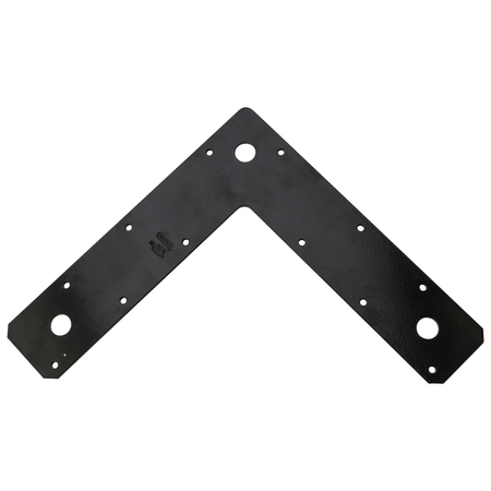 NATIONAL HARDWARE CORNER PLATE 9""X2"" N266-474